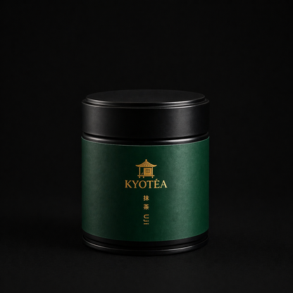 Kyotéa Matcha Ceremonial Grade 40g 
Dose aus Uji Kyoto Japan